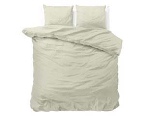Zensation Satin Point Creme 200 x 220 cm