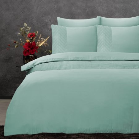 Sleeptime Valencia Mint groen 140 x 220 cm