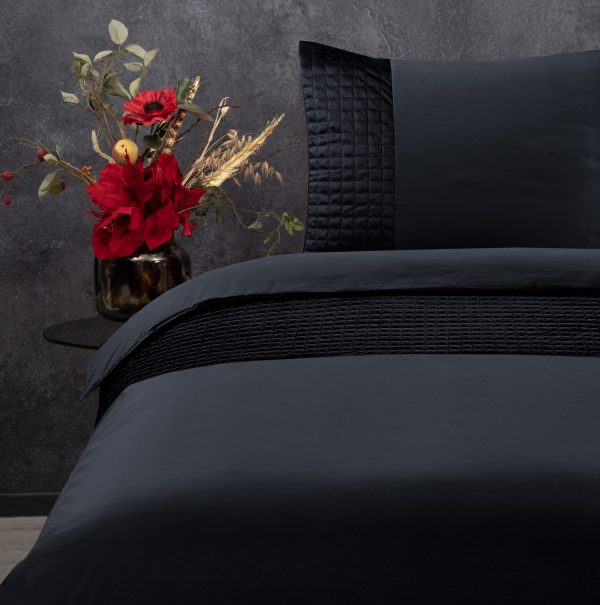 Sleeptime Velvet Band Zwart 140 x 220 cm - Afbeelding 3