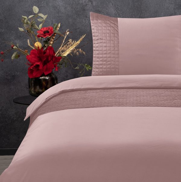Sleeptime Velvet Band Roze 240 x 220 cm - Afbeelding 3