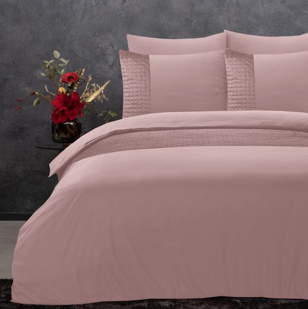 Sleeptime Velvet Band Roze 240 x 220 cm - Afbeelding 4