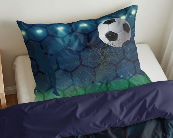 Little Monster Live football Blauw 140 x 200/220 cm - Afbeelding 5