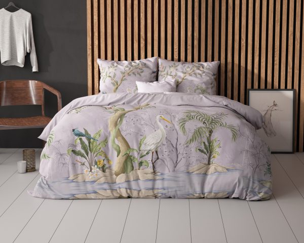 Sleeptime Lois Paars 140 x 200/220 cm - Afbeelding 2