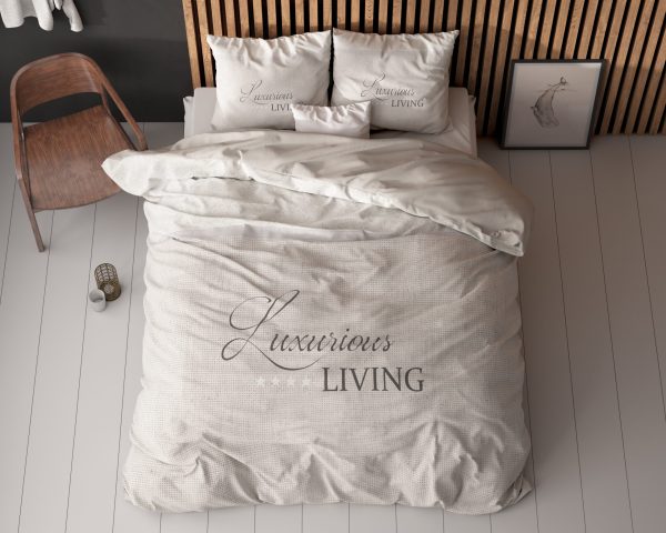 Sleeptime Luxurious Living Zand 200 x 200/220 cm - Afbeelding 2