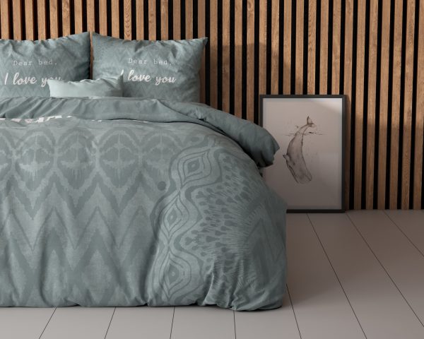 Sleeptime I Love Bed Groen 140 x 200/220 cm - Afbeelding 3
