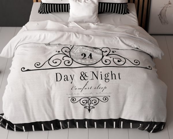 Sleeptime Day And Night Zwart 140 x 200/220 cm - Afbeelding 5