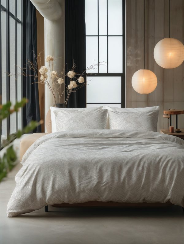 Sleeptime Rattan Zilvergrijs 200 x 200/220 cm - Afbeelding 3