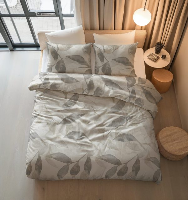 Sleeptime Foilage Zilvergrijs 140 x 200/220 cm - Afbeelding 4