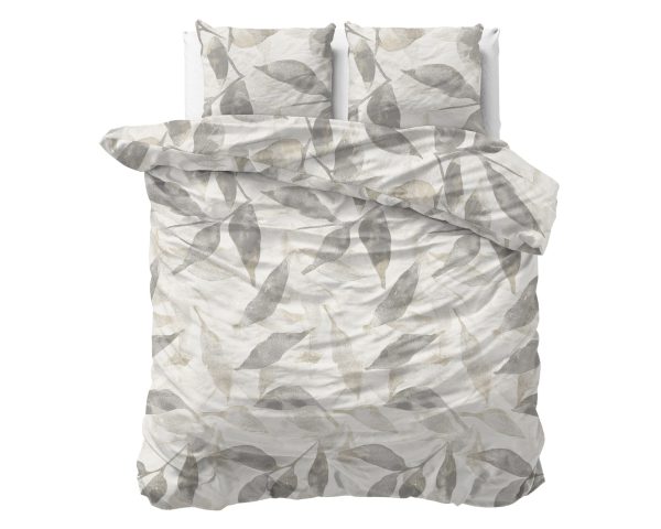 Sleeptime Foilage Zilvergrijs 140 x 200/220 cm