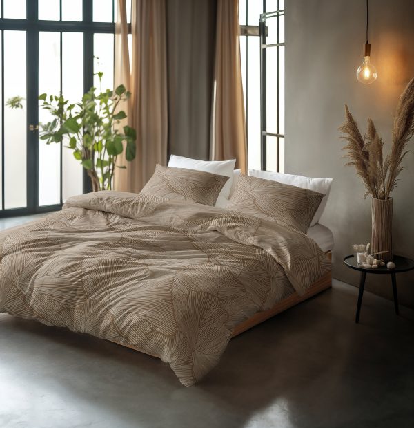 Sleeptime Amber Beige/bruin 200 x 200/220 cm - Afbeelding 2
