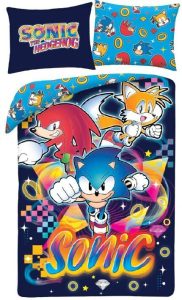 Sonic Dekbedovertrek Regenboog  140 x 200 cm