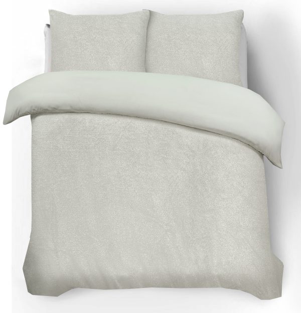 Sleeptime Glamour Flanel Deco Foil Creme 240 x 200/220 cm - Afbeelding 2