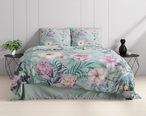 Dreamhouse Flore Blauw 200 x 200/220 cm - Afbeelding 2