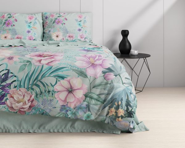 Dreamhouse Flore Blauw 200 x 200/220 cm - Afbeelding 3