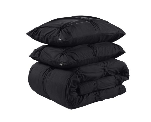 Sleeptime Punch Pintuck Zwart 240 x 200/220 cm - Afbeelding 5