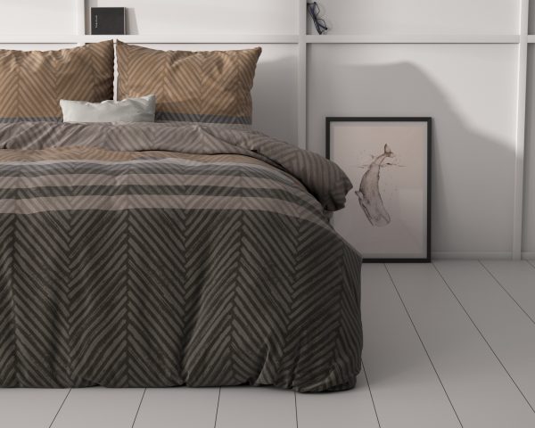 Sleeptime Ezgi Brown 140 x 220 cm - Afbeelding 3