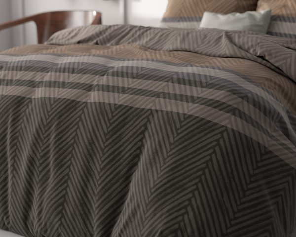 Sleeptime Ezgi Brown 140 x 220 cm - Afbeelding 4
