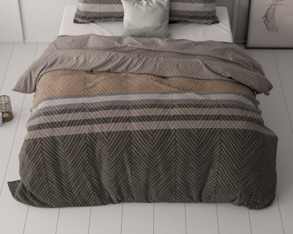 Sleeptime Ezgi Brown 140 x 220 cm - Afbeelding 5