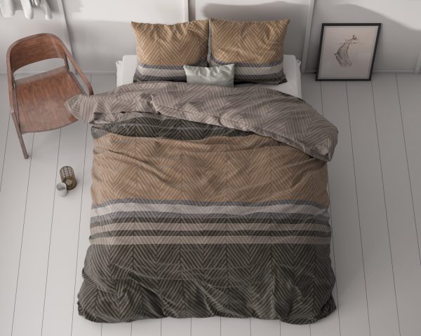 Sleeptime Ezgi Bruin 200 x 220 cm - Afbeelding 2
