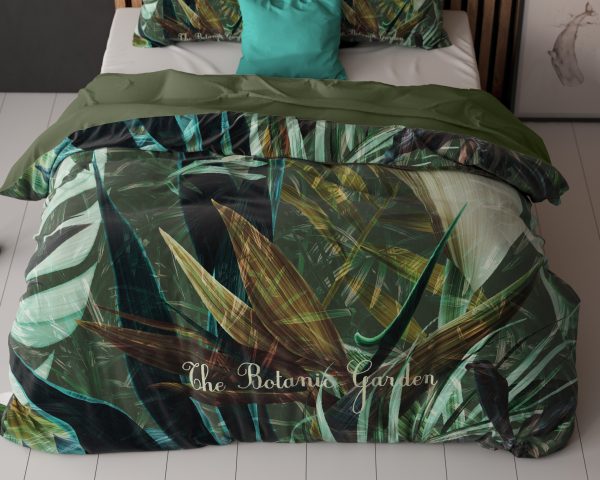 Sleeptime The Botanic Garden Groen 200 x 200/220 cm - Afbeelding 5