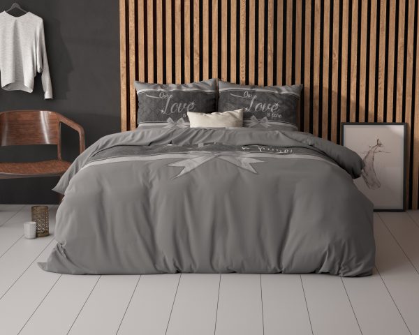 Sleeptime Pure Love Grijs 200 x 200/220 cm - Afbeelding 2
