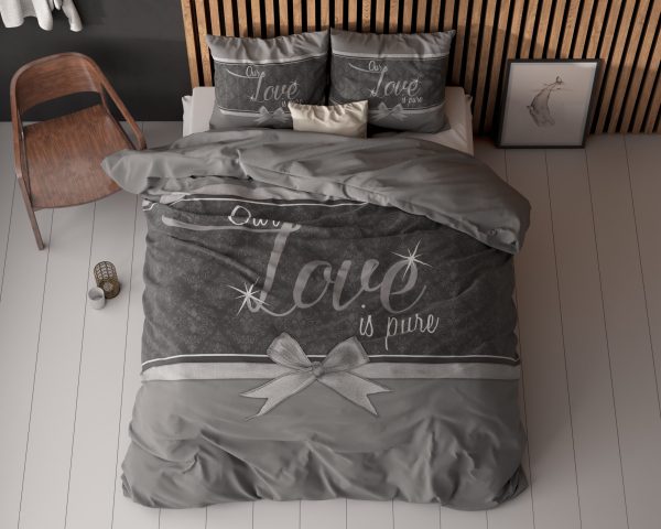 Sleeptime Pure Love Grijs 240 x 200/220 cm - Afbeelding 2