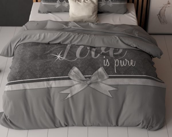 Sleeptime Pure Love Grijs 240 x 200/220 cm - Afbeelding 5