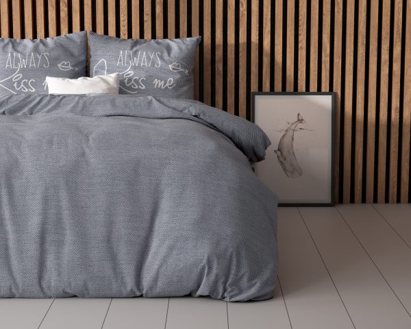 Sleeptime Kiss Me Blauw 240 x 200/220 cm - Afbeelding 3