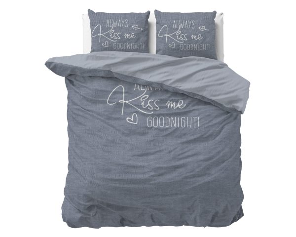 Sleeptime Kiss Me Blauw 240 x 200/220 cm
