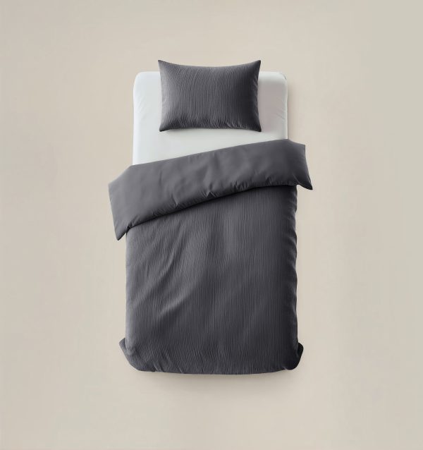 Sleeptime Velvet Cartier Antraciet 140 x 220 cm - Afbeelding 2