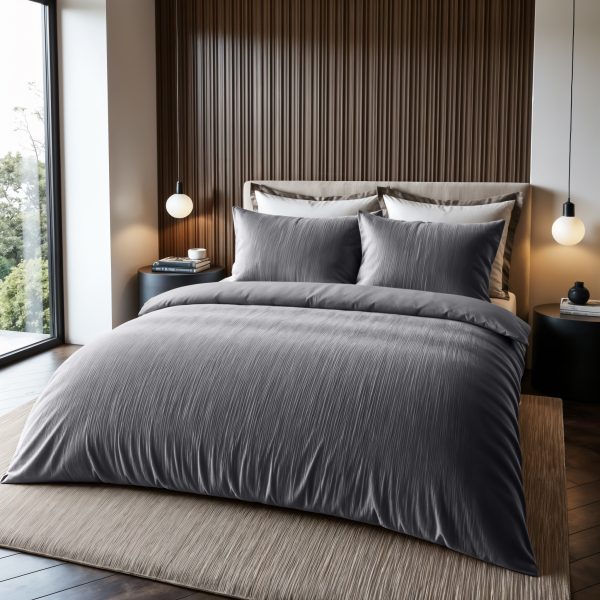 Sleeptime Velvet Cartier Antraciet 140 x 220 cm - Afbeelding 4