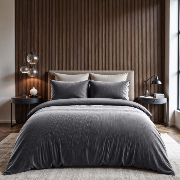Sleeptime Velvet Cartier Antraciet 240 x 220 cm - Afbeelding 2