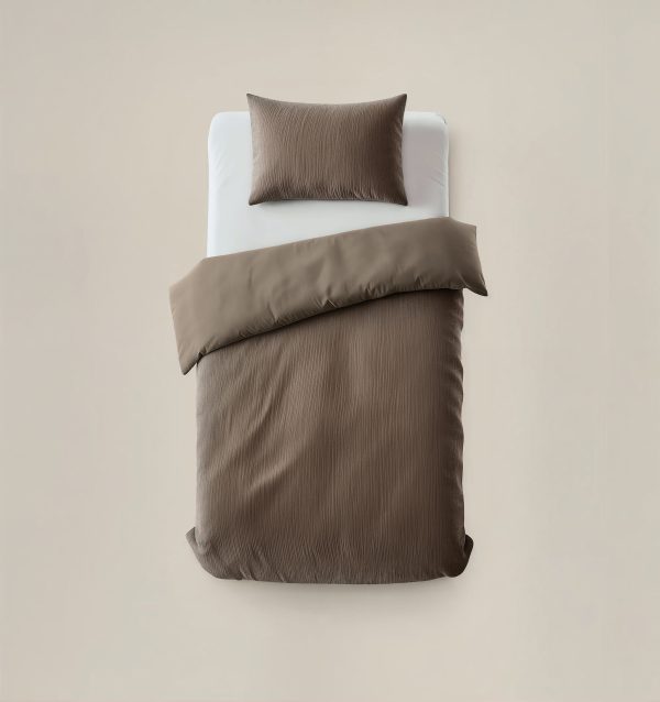 Sleeptime Velvet Cartier Taupe 140 x 220 cm - Afbeelding 2
