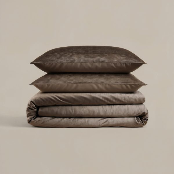 Sleeptime Velvet Cartier Taupe 200 x 220 cm - Afbeelding 5