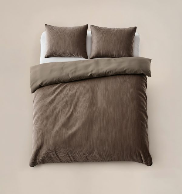 Sleeptime Velvet Cartier Taupe 240 x 220 cm - Afbeelding 3