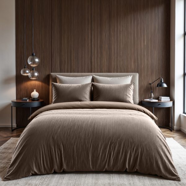Sleeptime Velvet Cartier Taupe 240 x 220 cm - Afbeelding 2