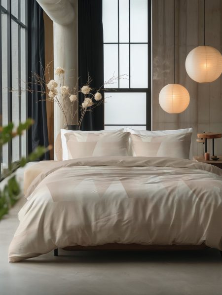 Sleeptime Blush Angles Zand/Beige 140 x 200/220 cm