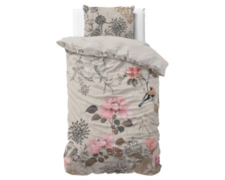 Sleeptime Forest Flowers Créme 140 x 200/220 cm
