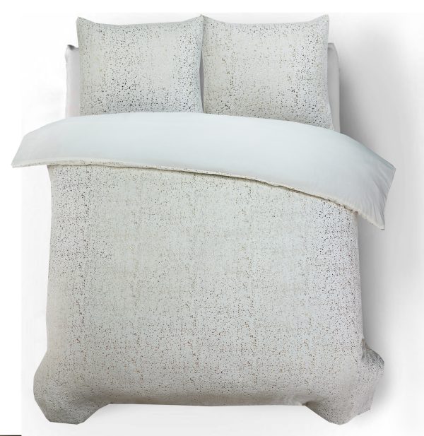 Sleeptime Glamour Flanel Sprankle Foil Creme 240 x 200/220 cm - Afbeelding 2