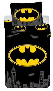 Batman Dekbedovertrek City 140 x 200 cm - katoen -70 x 90 cm