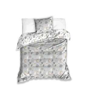 Carbotex Kerst Dekbedovertrek dieren