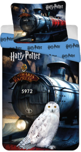 Harry Potter Hogwarts Express Dekbedovertrek - 140 x 200 cm - 70 x 90 cm - katoen