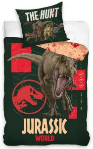 Jurassic World The Hunt Dekbedovertrek 140 x 200 cm (70 x 90 cm)