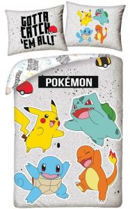 Pokemon Charmander Dekbedovertrek140 x 200 cm (70 x 90 cm)  polyester