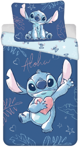 Stitch Aloha dekbedovertrek 140 x 200 cm - 70 x 90 cm - katoen