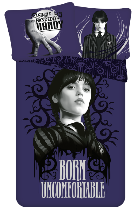 Wednesday Dekbedovertrek born  140 x 200 cm (70 x 90 cm)