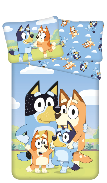 Bluey Dekbedovertrek Family 140 x 200 cm - katoen