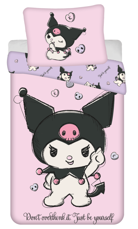 Kuromi  Dekbedovertrek 140 X 200 cm - 70x90 cm - katoen pre order