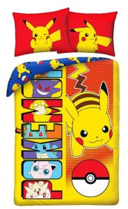 Pokémon Dekbedovertrek Pikachu 140 x 200 cm (70 x 90 cm)
