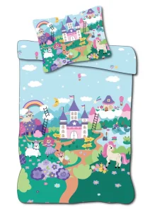 Unicorn  Dekbedovertrek peuter 100 x 135 cm